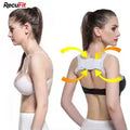 Corrector de postura AJUSTABLE - Alivia dolor de espalda, cuello y hombros